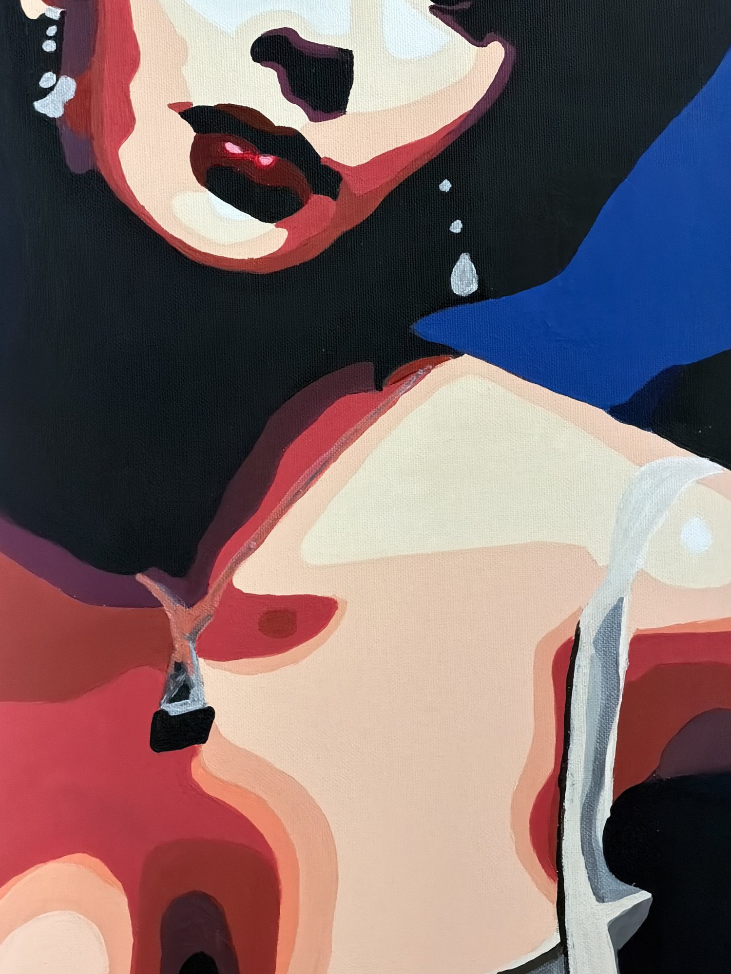 Elizabeth Taylor detail — Natalie Maxted