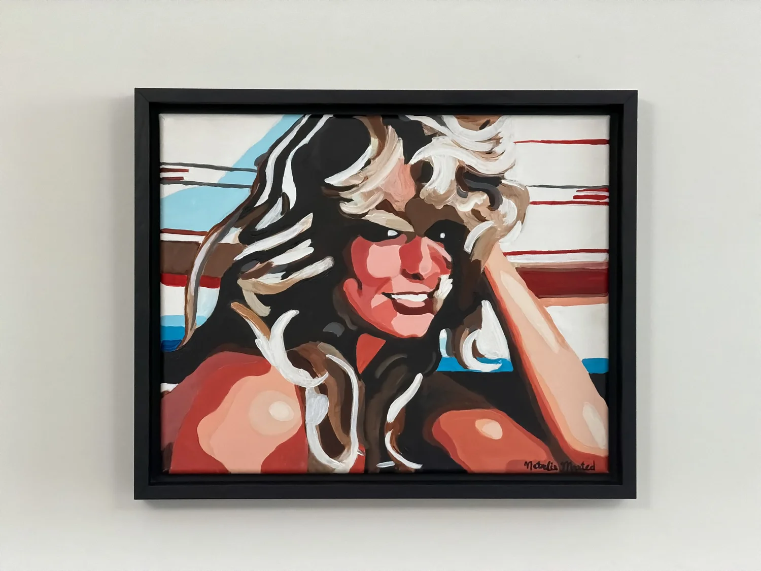 Farrah Fawcett detail — Natalie Maxted