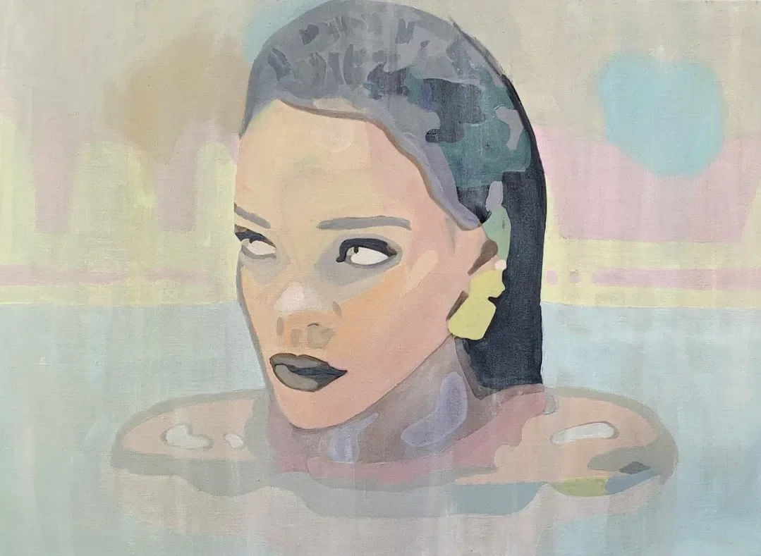 Natalie Maxted-Rihanna-Original Pop Art Painting-Acrylic on Canvas