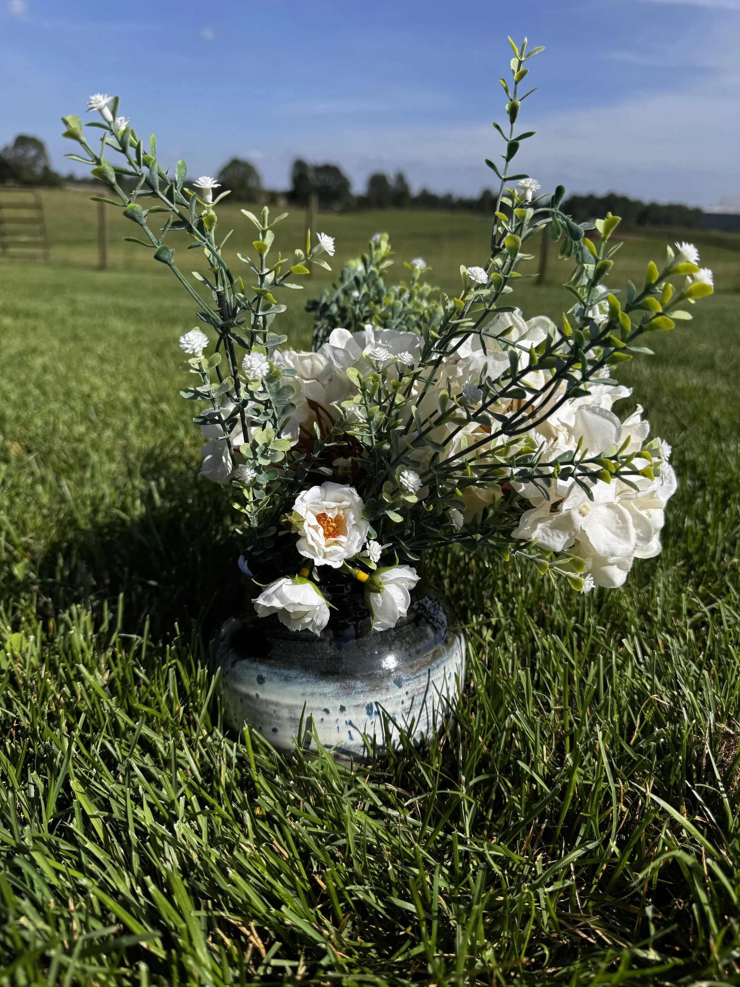Oceanic Bubble Vase