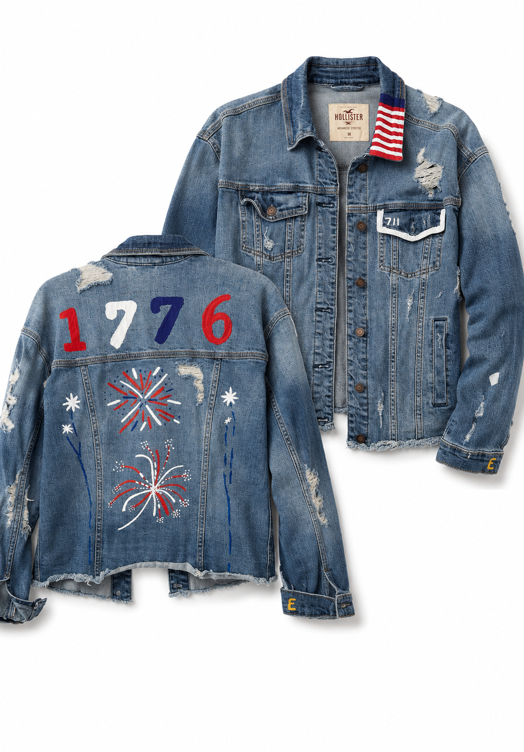 Amy's 4th of July jacket