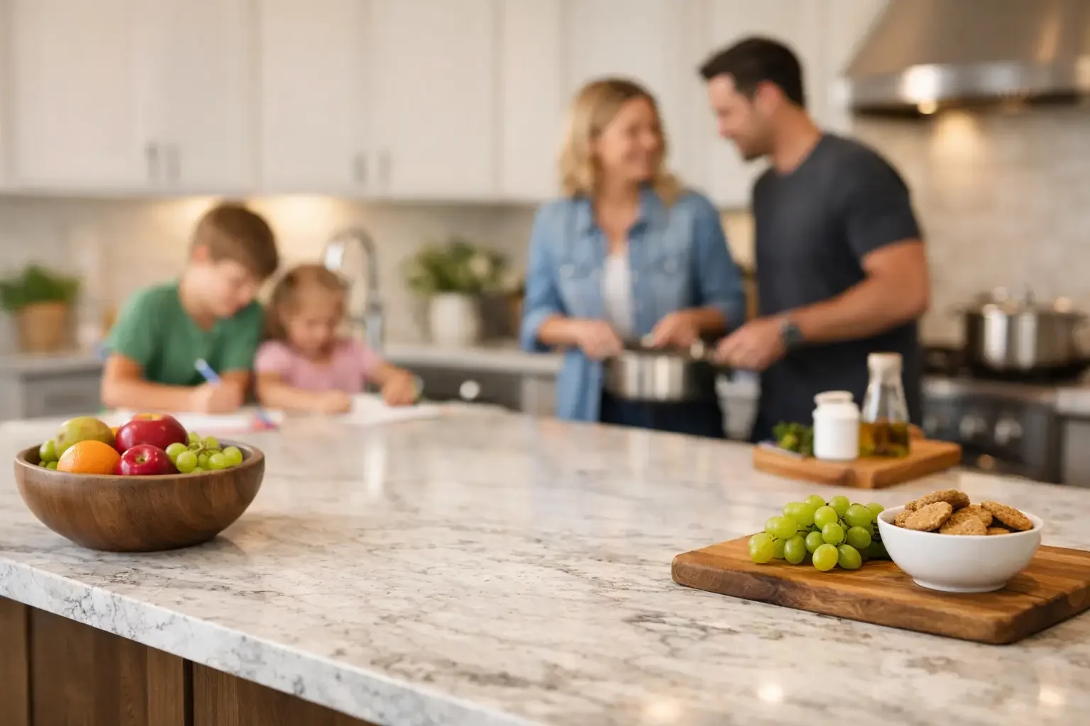 Best Countertops for Busy Families