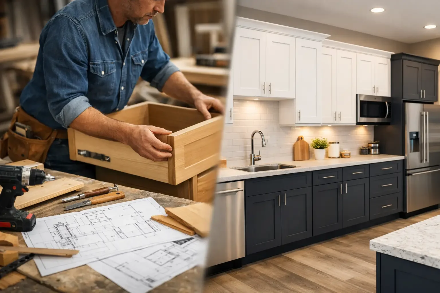 Custom cabinets vs Stock: What fits best?