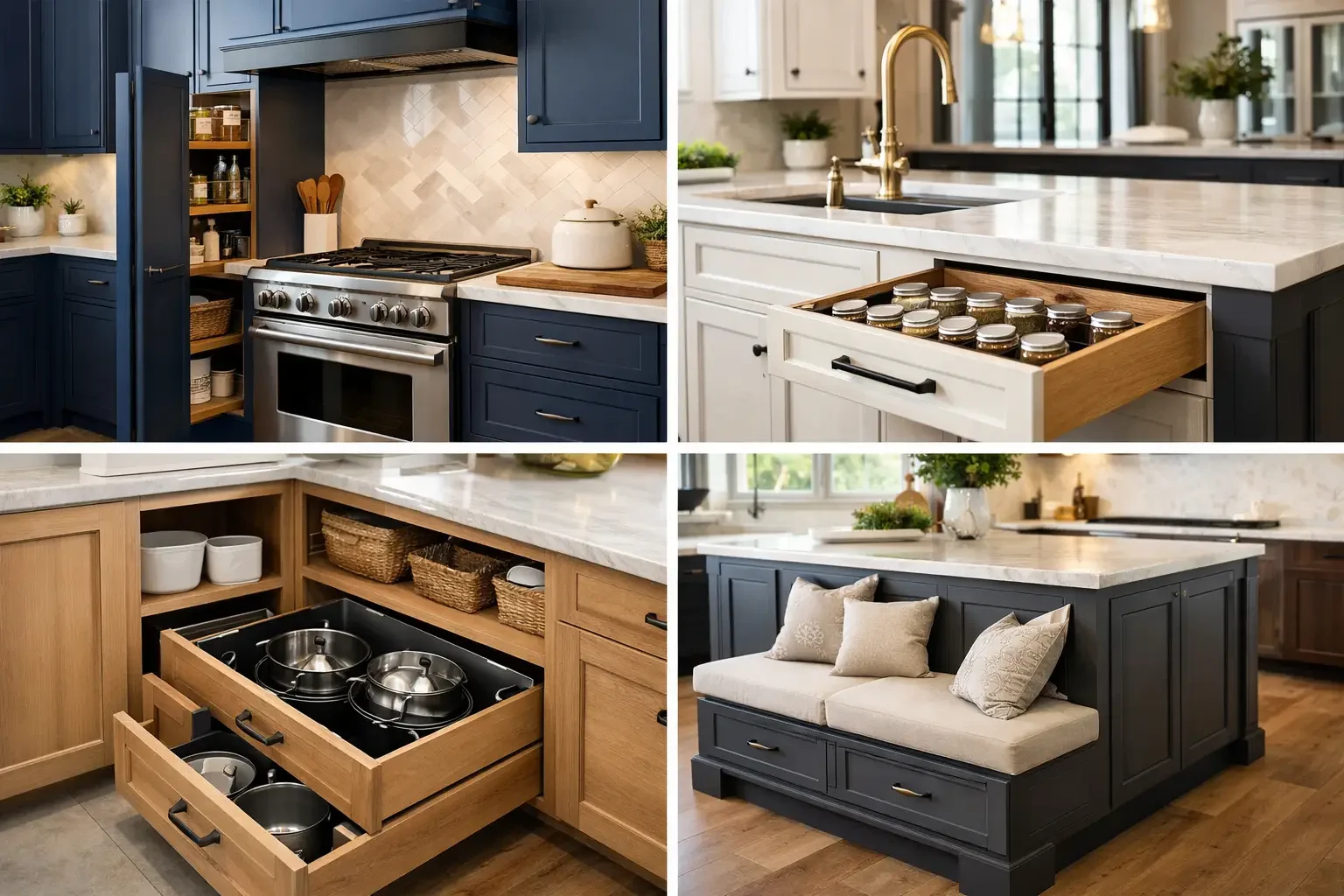 9 Custom Kitchen Cabinet Design Ideas