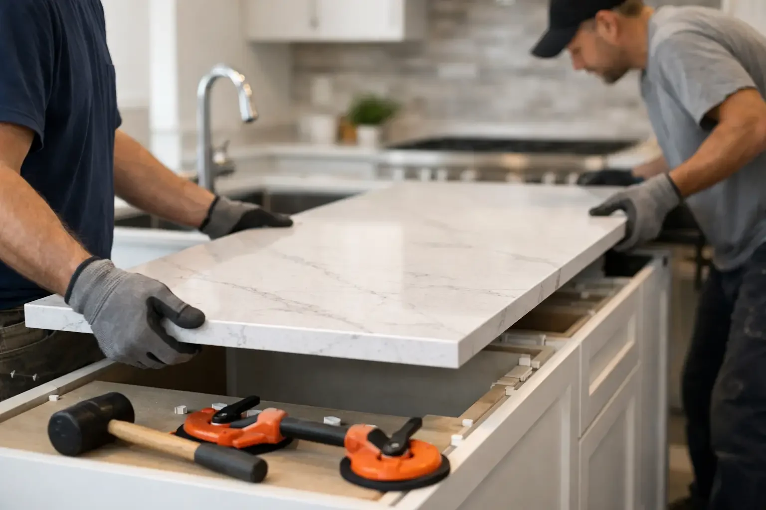 Quartz Countertop Installation Process Explained