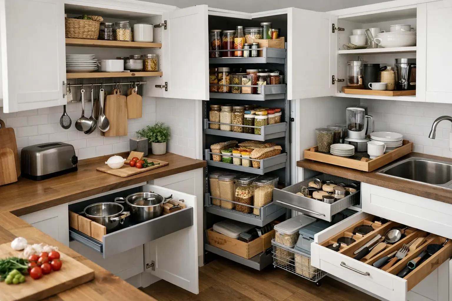 How to Maximize Kitchen Storage Smartly