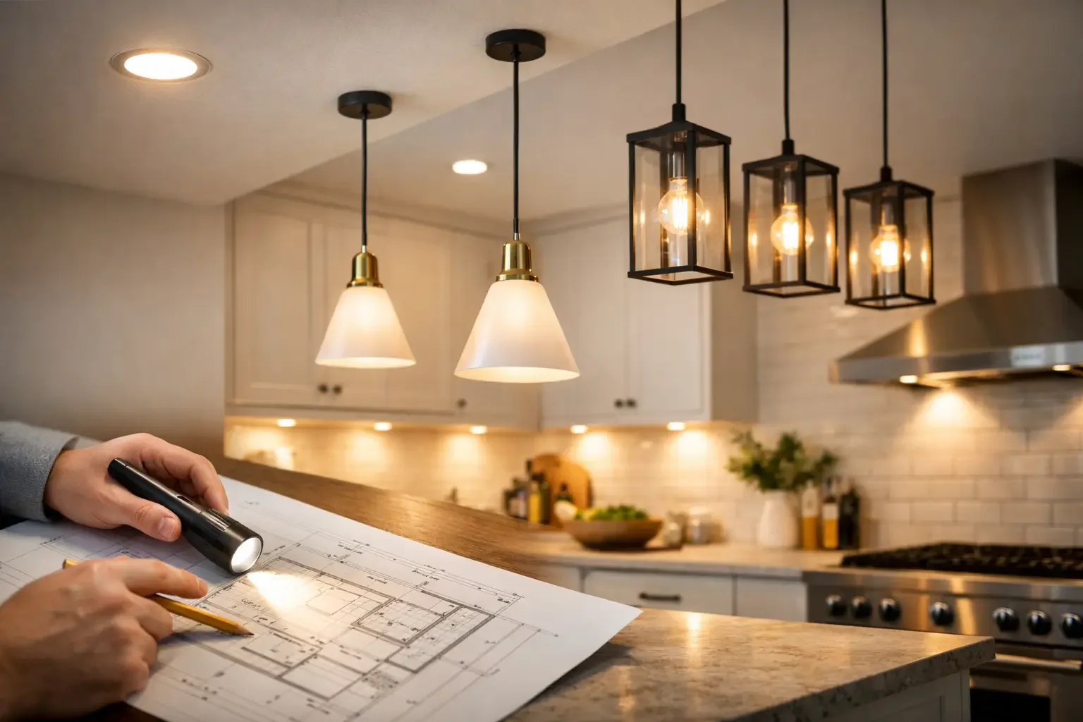 How to Plan Kitchen Lighting That Works