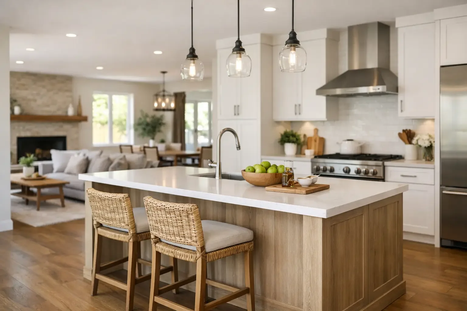 Open Concept Kitchen Remodel Example That Works