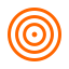 Spiral pattern with orange and black colors.