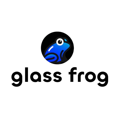 logo 'glass frog' 