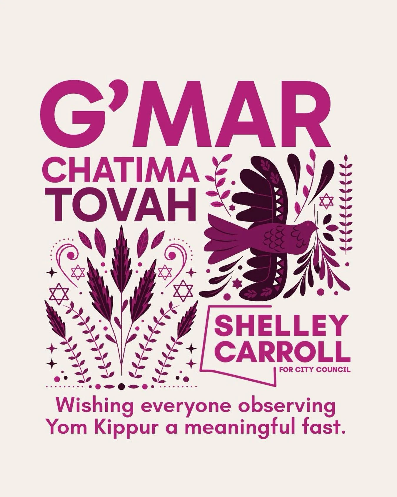 G&rsquo;mar Chatima Tovah to everyone observing Yom Kippur in Don Valley North and across Toronto.

On this sacred day of reflection and renewal, I hope you and your loved ones have an easy fast and a meaningful time of healing, reflection, and conne