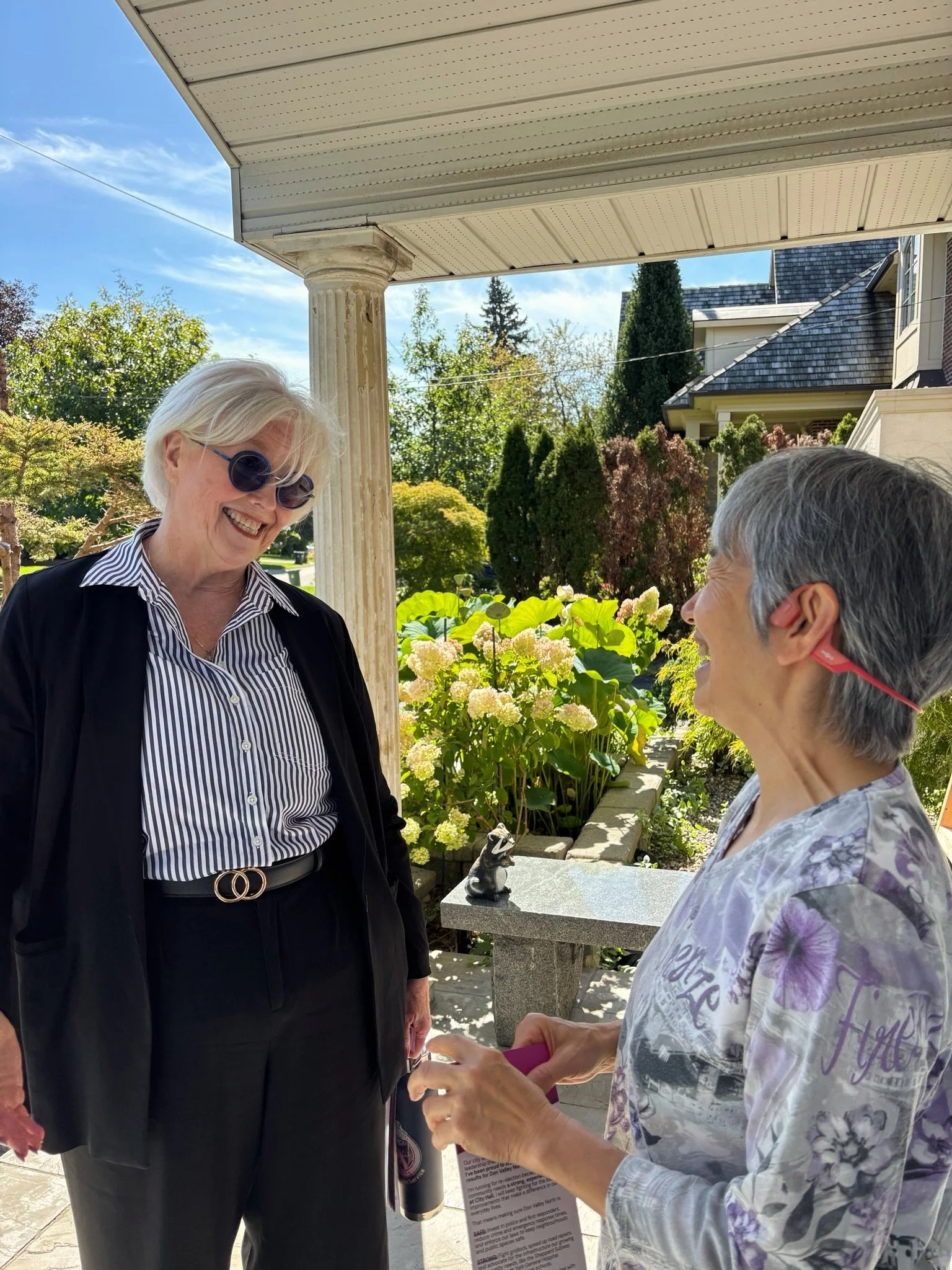 Back at the doors in Bridlebrook Park today. I always learn something when I hear directly from residents: what is working, what needs attention and what City Hall has missed. Thank you for taking the time to talk to me on important issues like maint