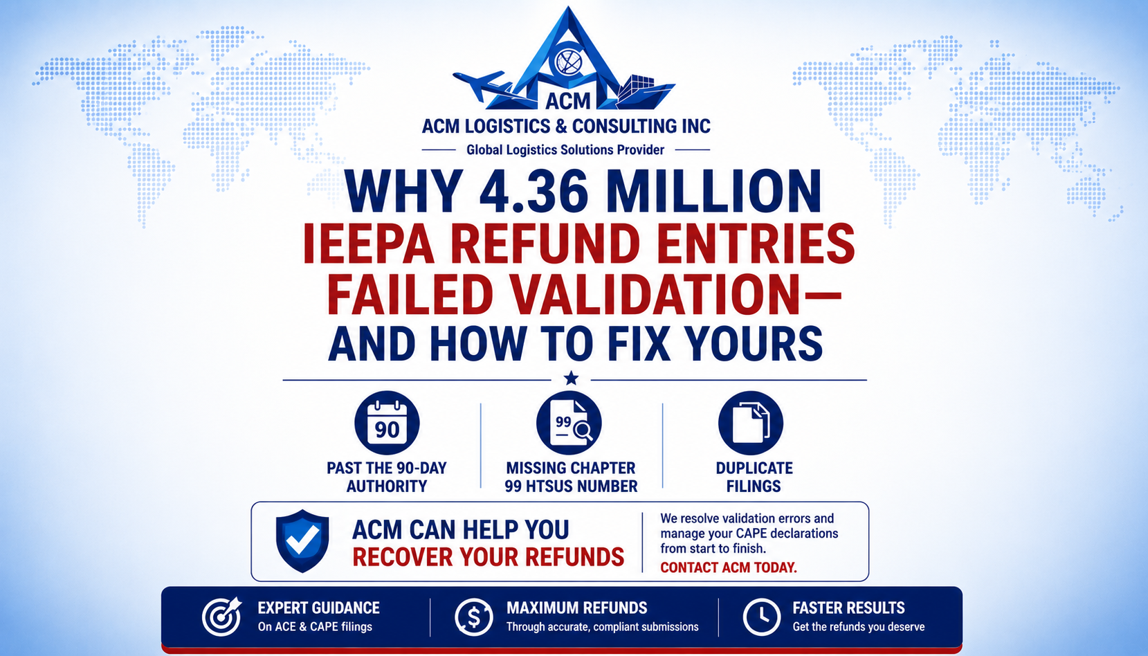 Why 4.36 Million IEEPA Refund Entries Failed Validation—And How to Fix Yours