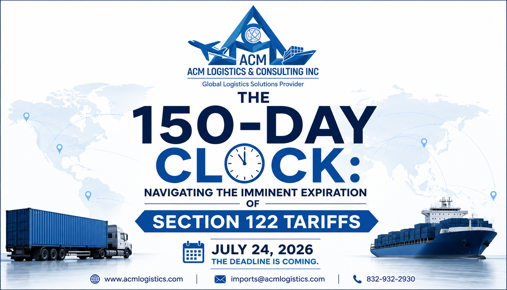 The 150-Day Clock: Navigating the Imminent Expiration of Section 122 Tariffs