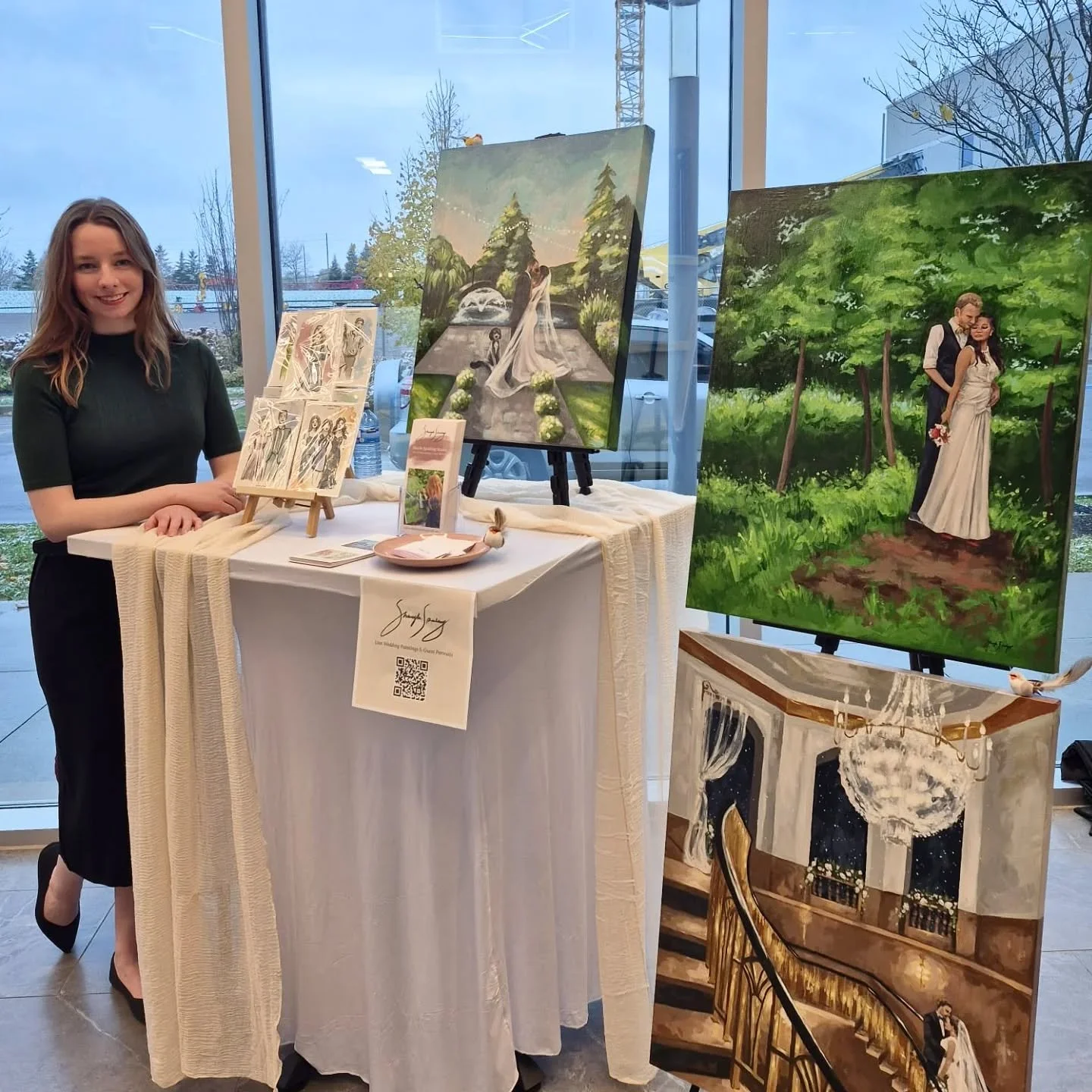 Stop by my booth at the Oakville Wedding Expo at the OE Banquet and Conference Centre from 11-3 today! 💓 @theweddingring.ca