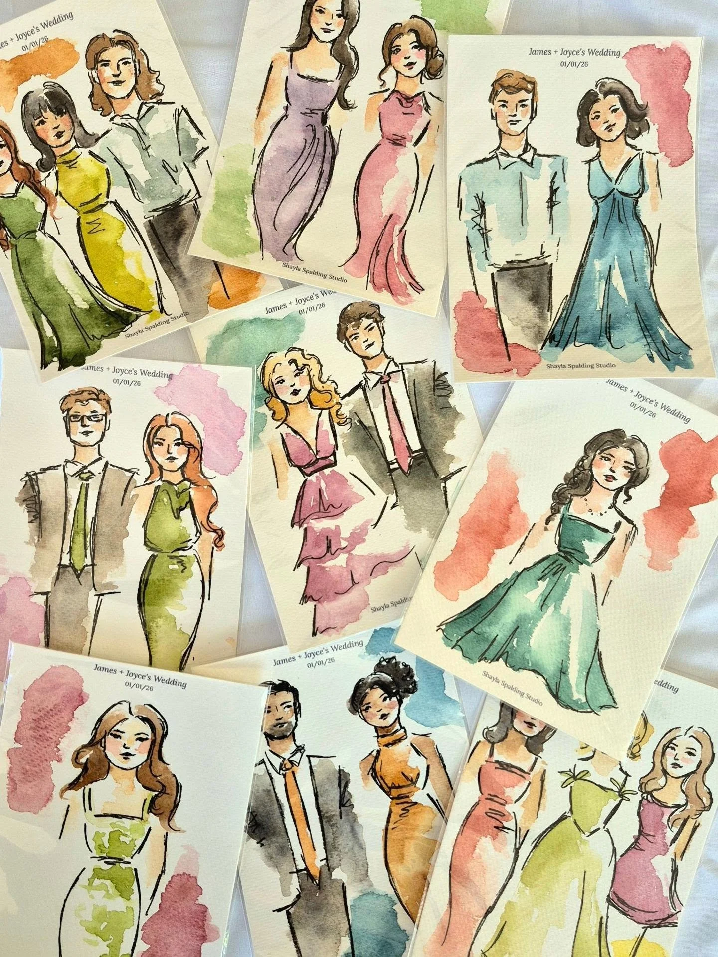live guest portraits as wedding favours are special, personal &amp; fun 💛✨️

booking for 2027 &amp; 2028 | select 2026 dates available! 

#liveguestportraits #guestillustrations #weddingentertainment #ontarioweddings #weddingfavours