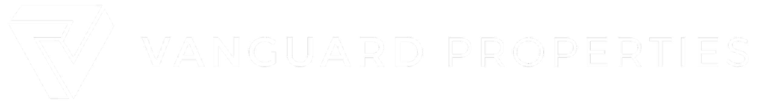 Vanguard Properties logo with a stylized 'V' and the company name.
