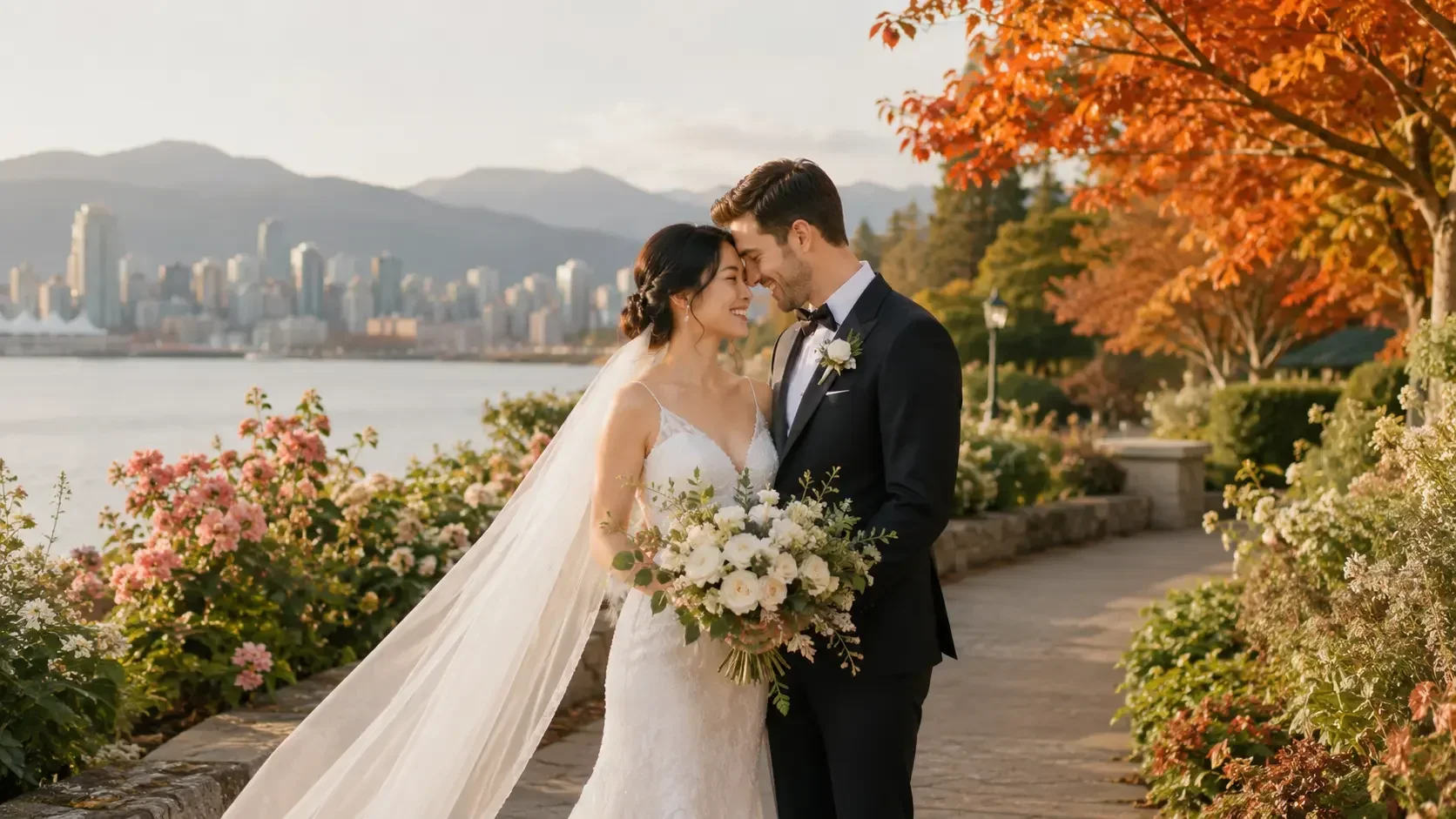 Spring, Summer and Fall Weddings in Vancouver
