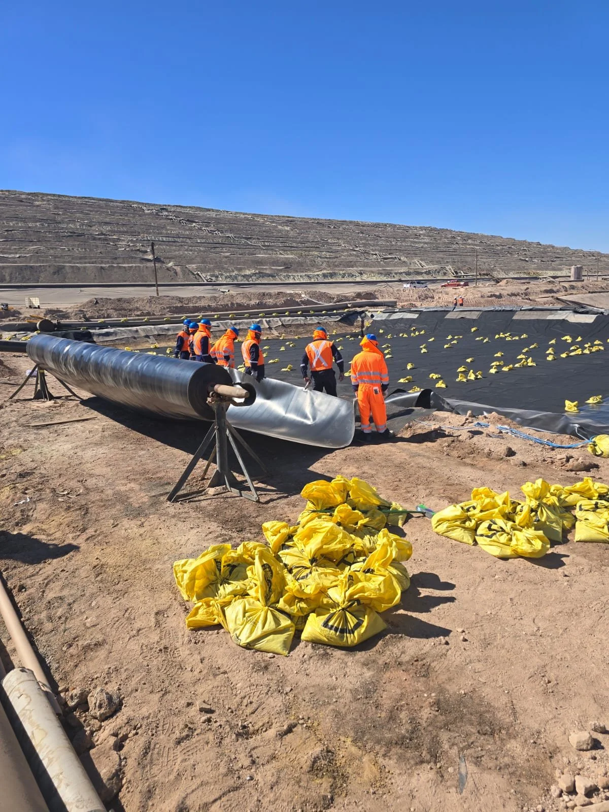 Instalacion Geomembrana / Pipping HDPE