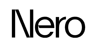 The word 'Nero' in black letters on a white background.