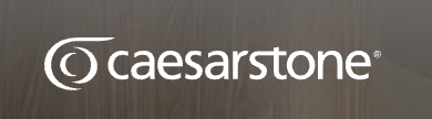 Caesarstone logo on a dark background