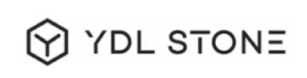 Logo with a hexagonal shape and the text 'YDL STONE'