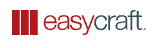 Easycraft logo with red and gray text