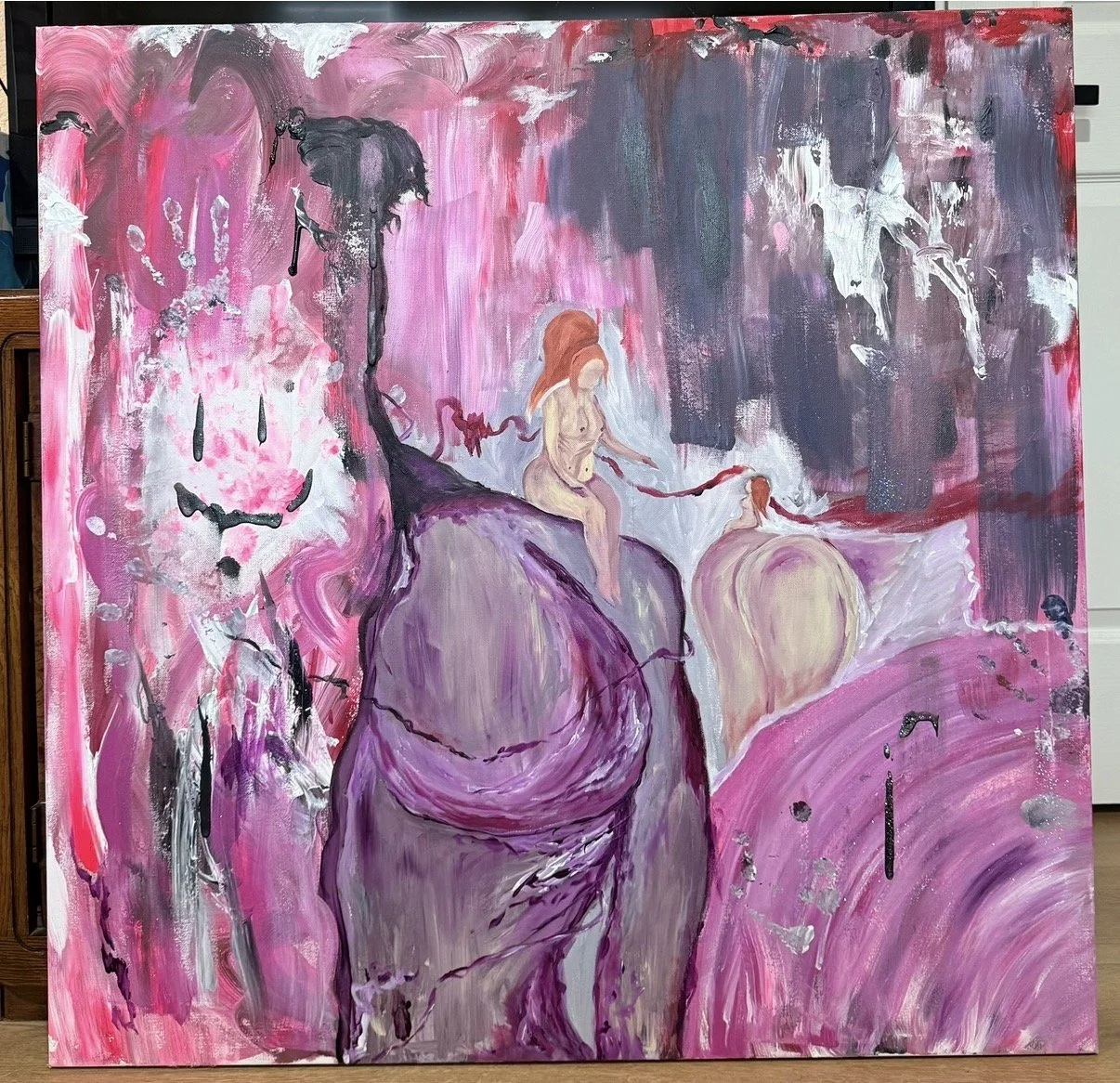 "In There Somewhere"   36"x36"   $2,000