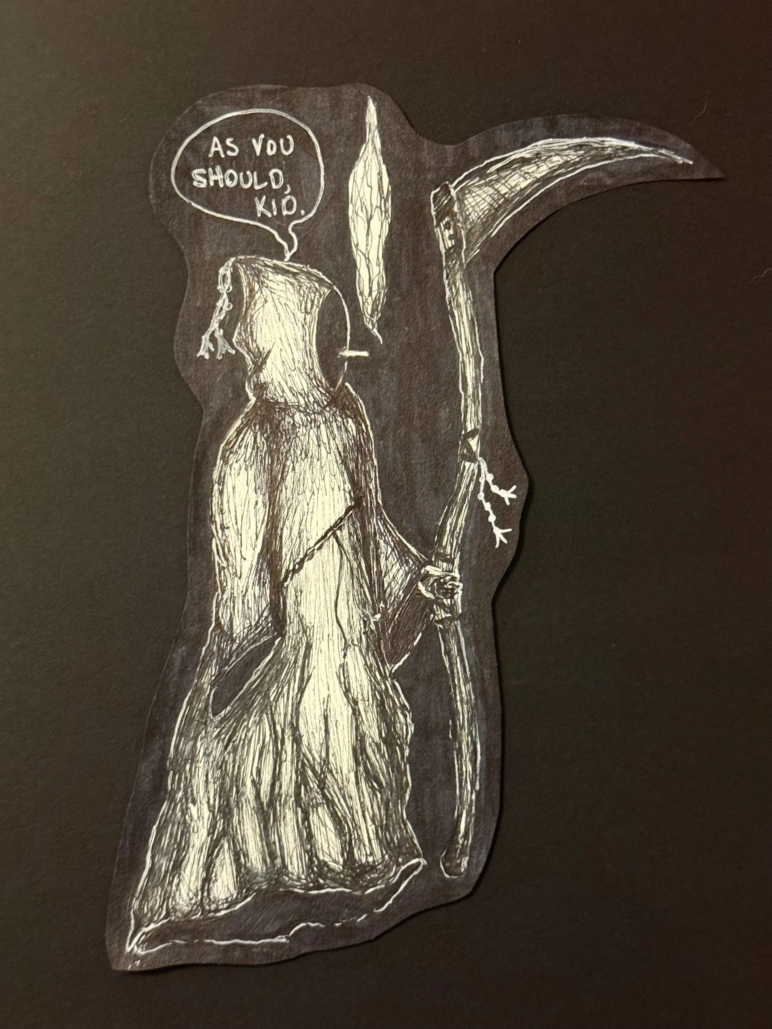 "Reaper"   8"X10"   $65