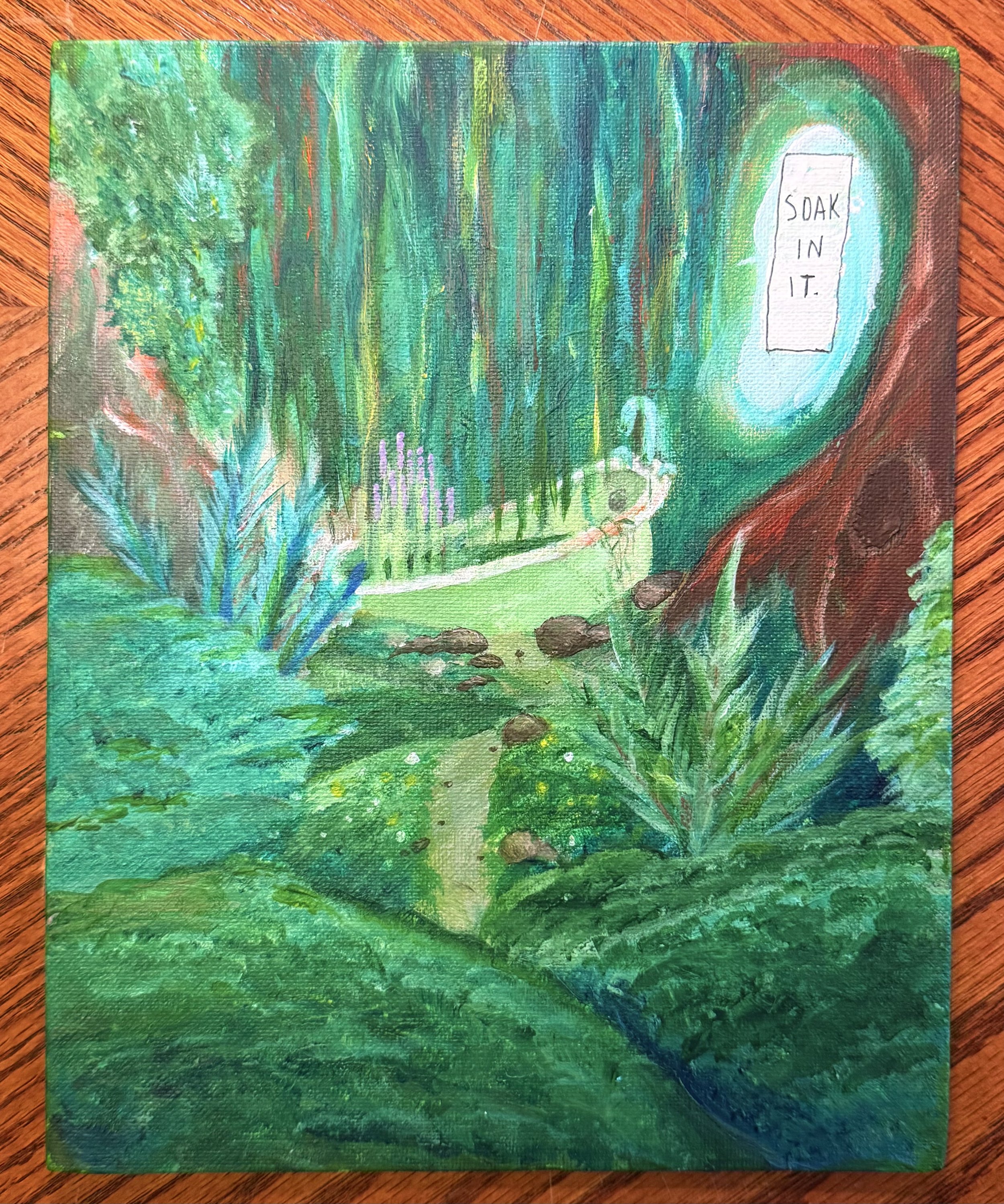 "Soak In It" 8"X10" NFS