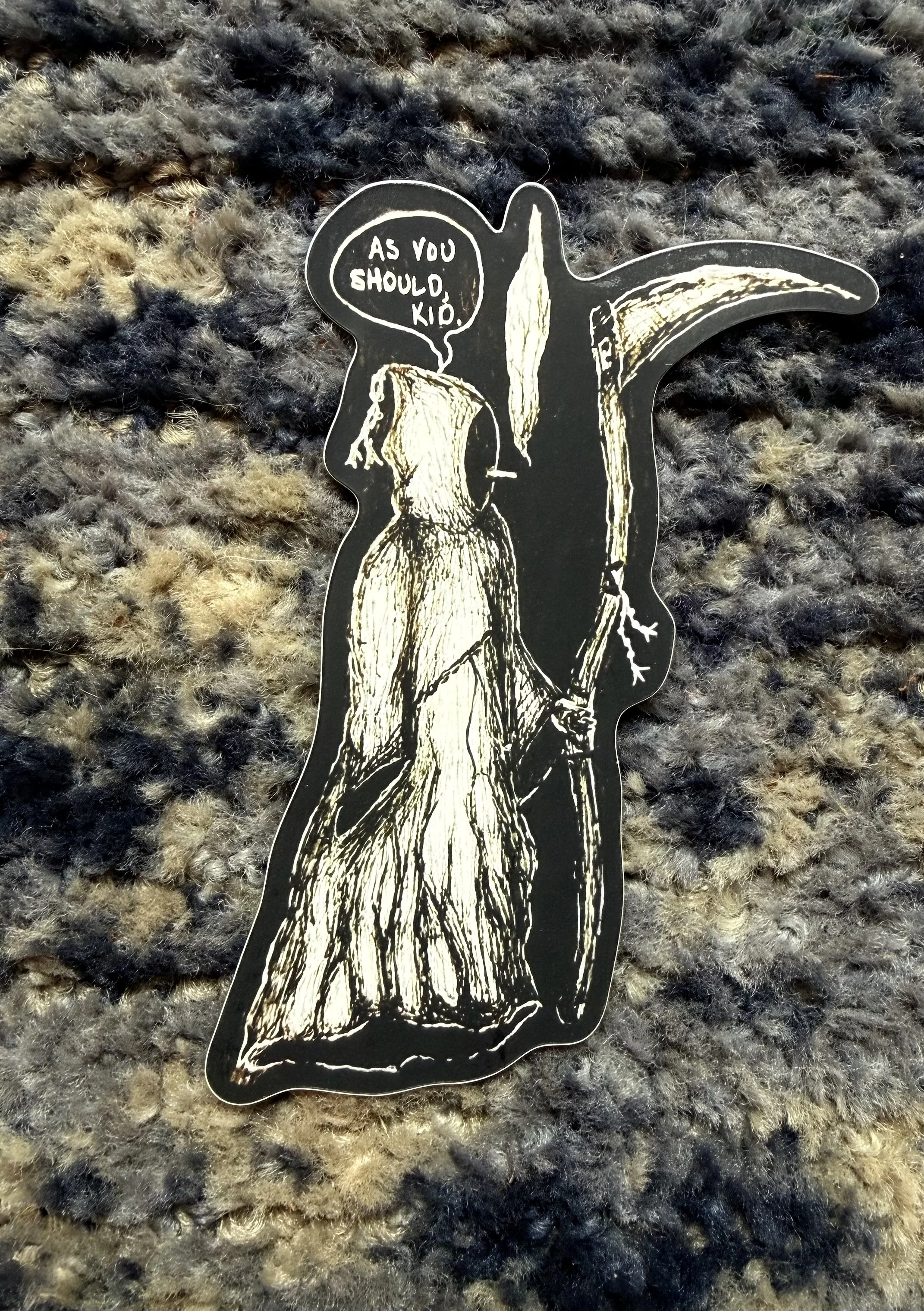 Reaper 4"x2.8" Vinyl Sticker