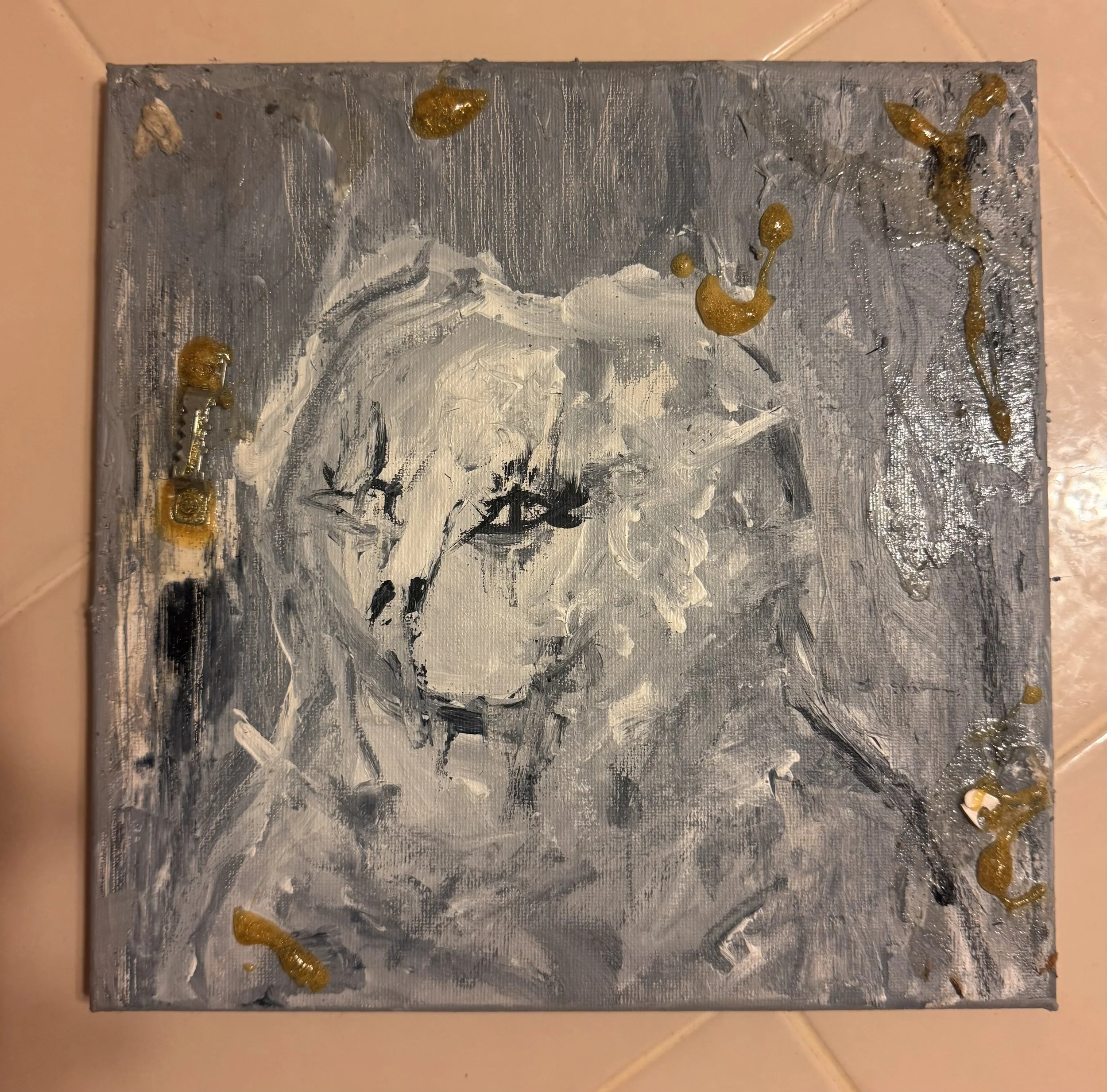 "Sterile" 10"X10" $200