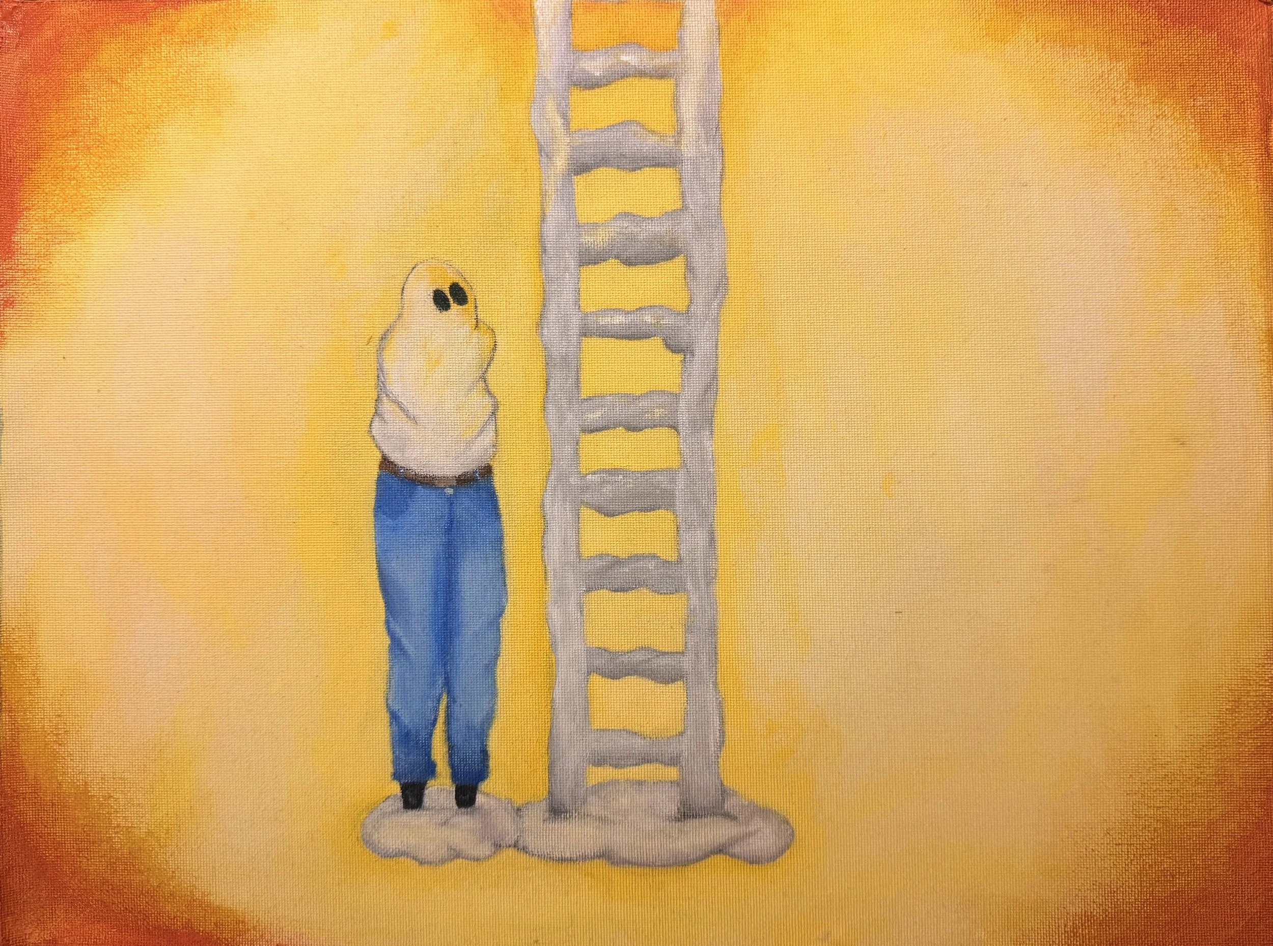 "Heaven's Ladder"   15"X12"  NFS