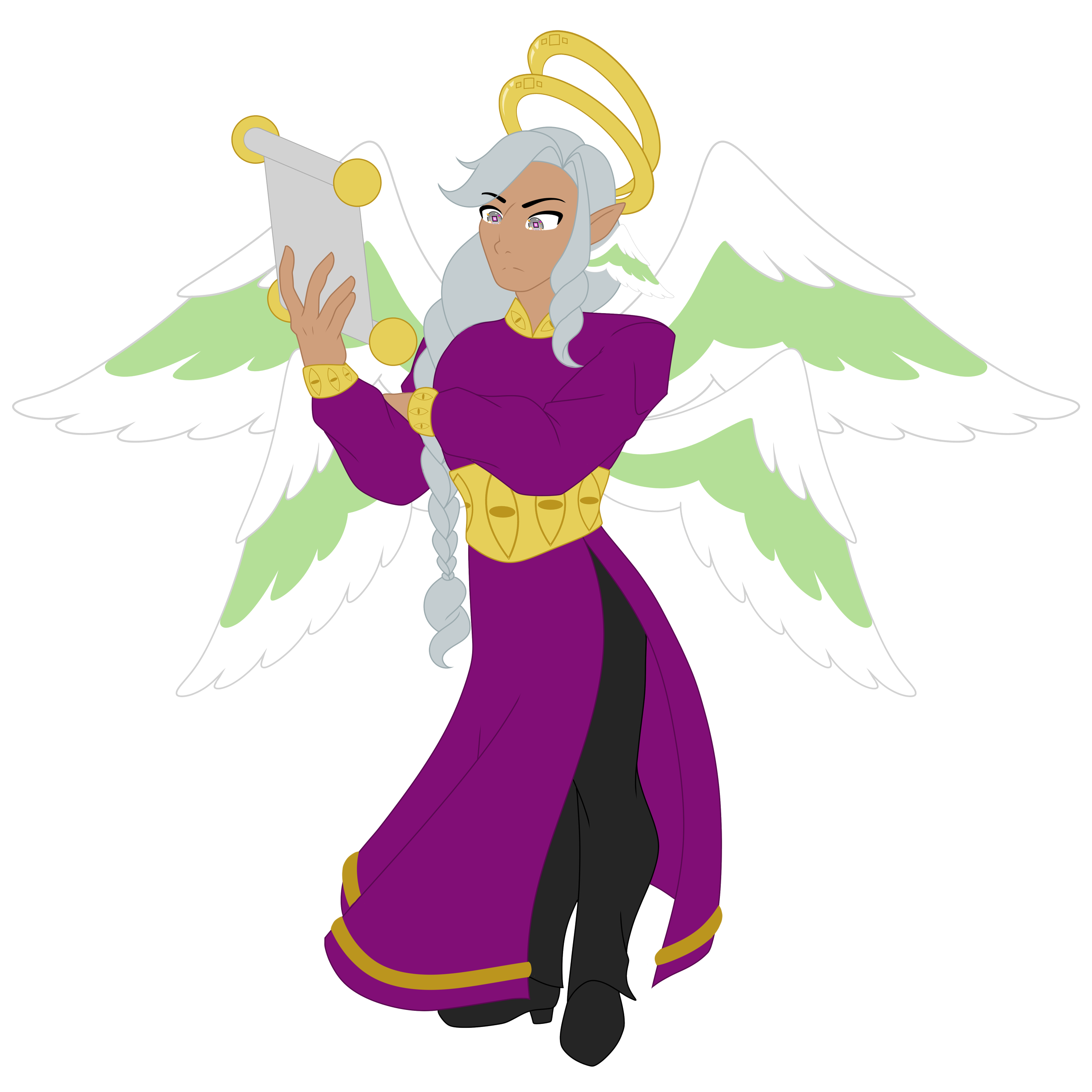 Barachiel, Overseer of Guardians and Angelique's boss.