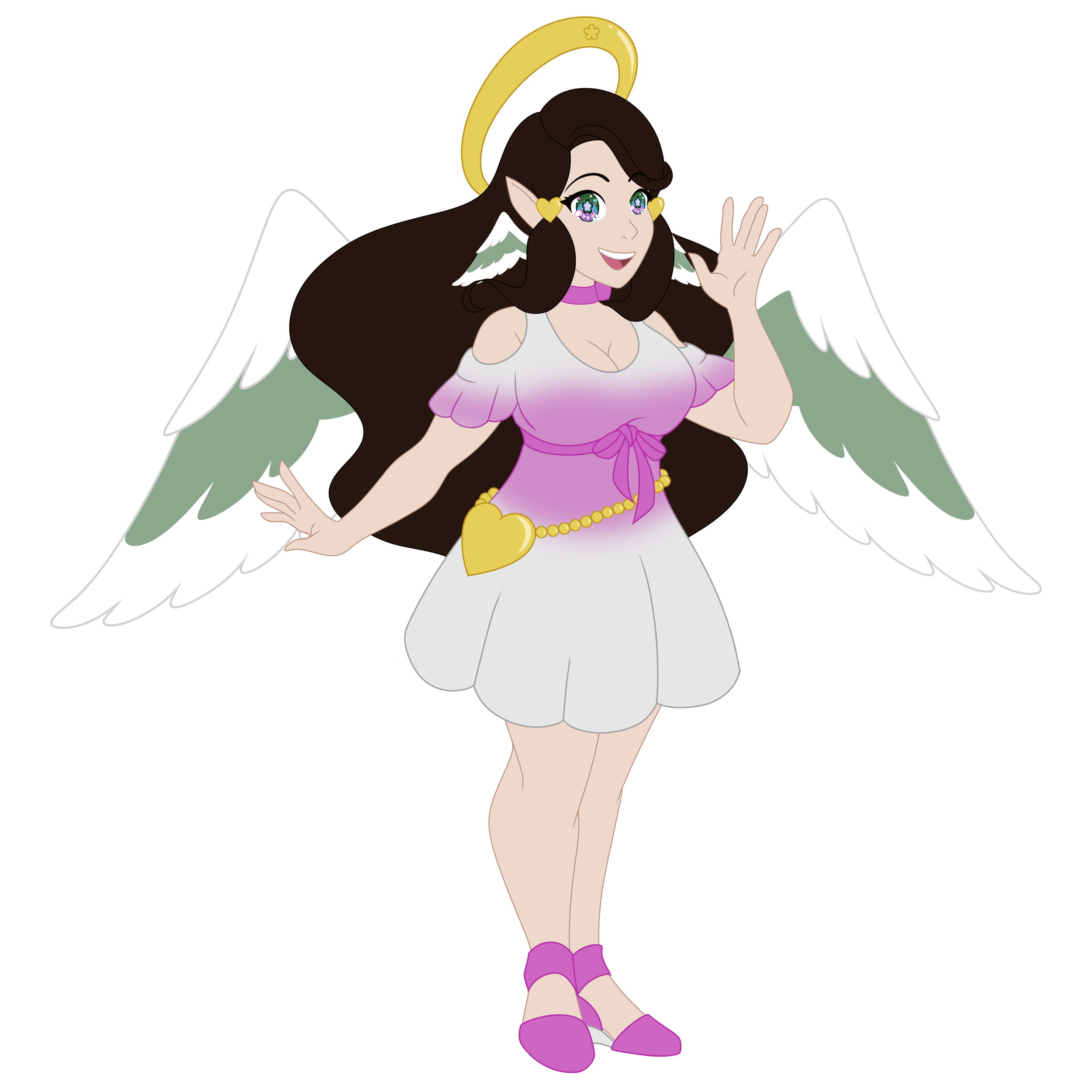 Angelique Taylor, guardian angel and protagonist of "Ode to Aurora."