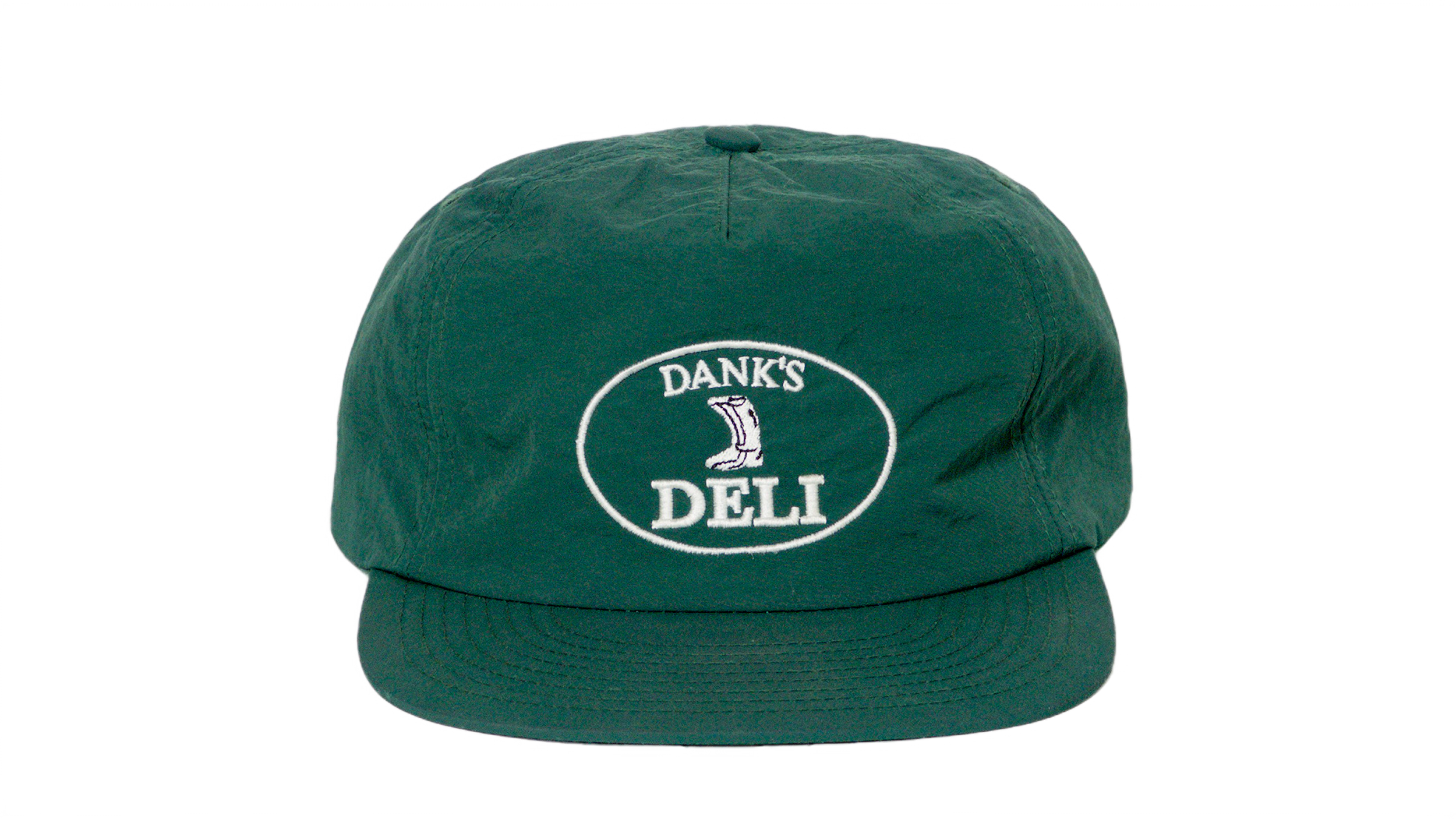 Deli Green Nylon 5-Panel Snapback