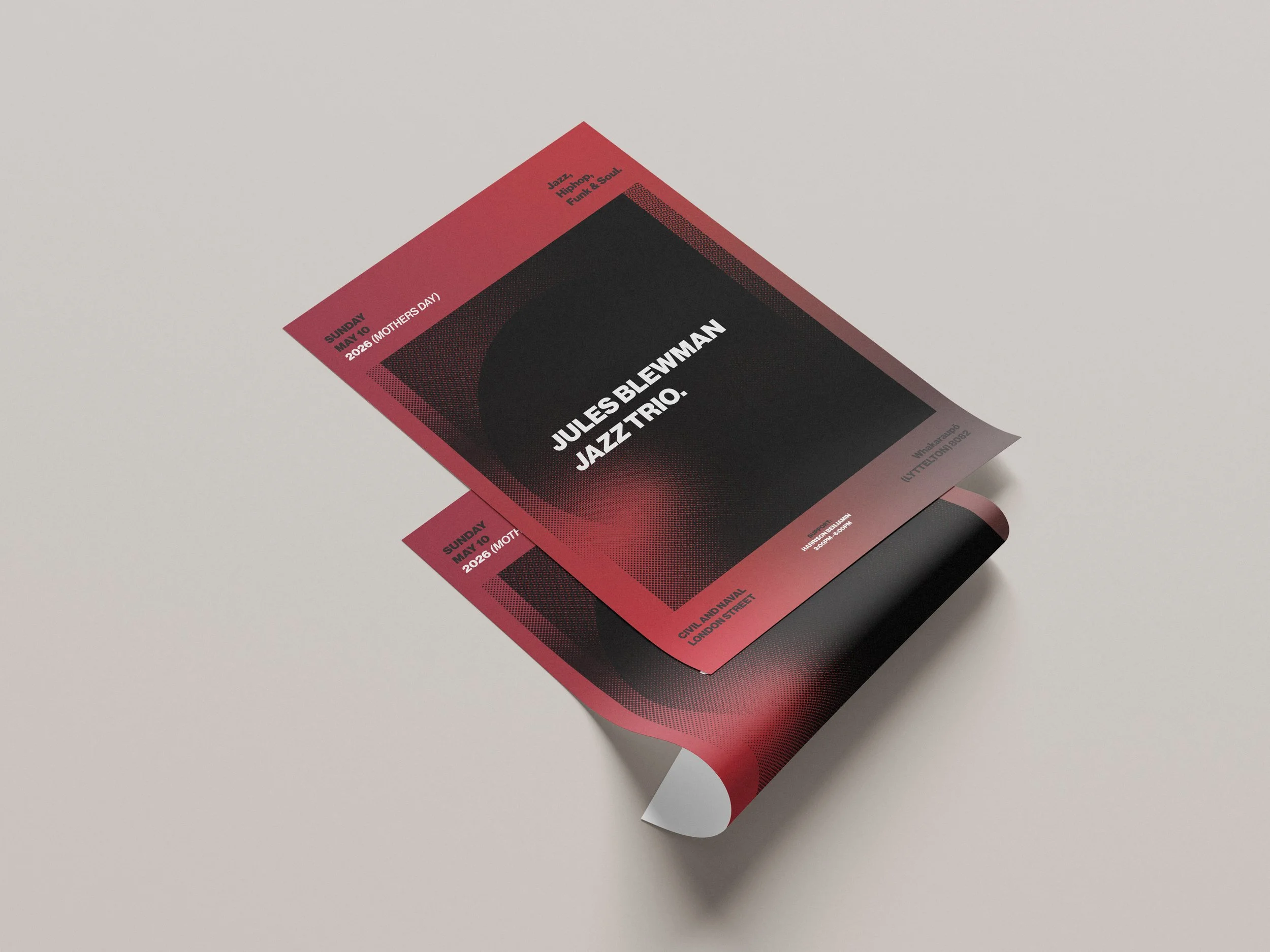 Poster Design: Jules Blewman Trio