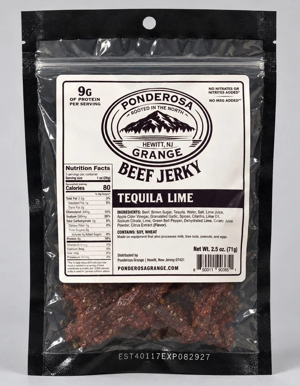 Tequila Lime Beef Jerky