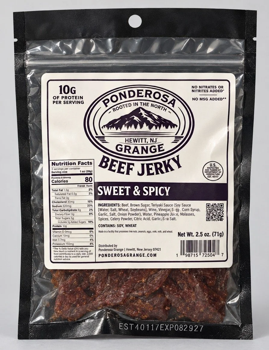 Sweet & Spicy Beef Jerky