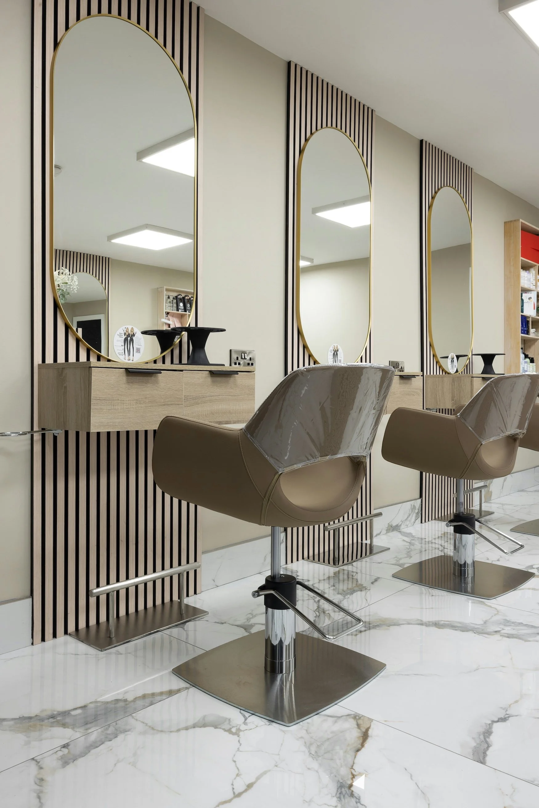 hair salon interior
