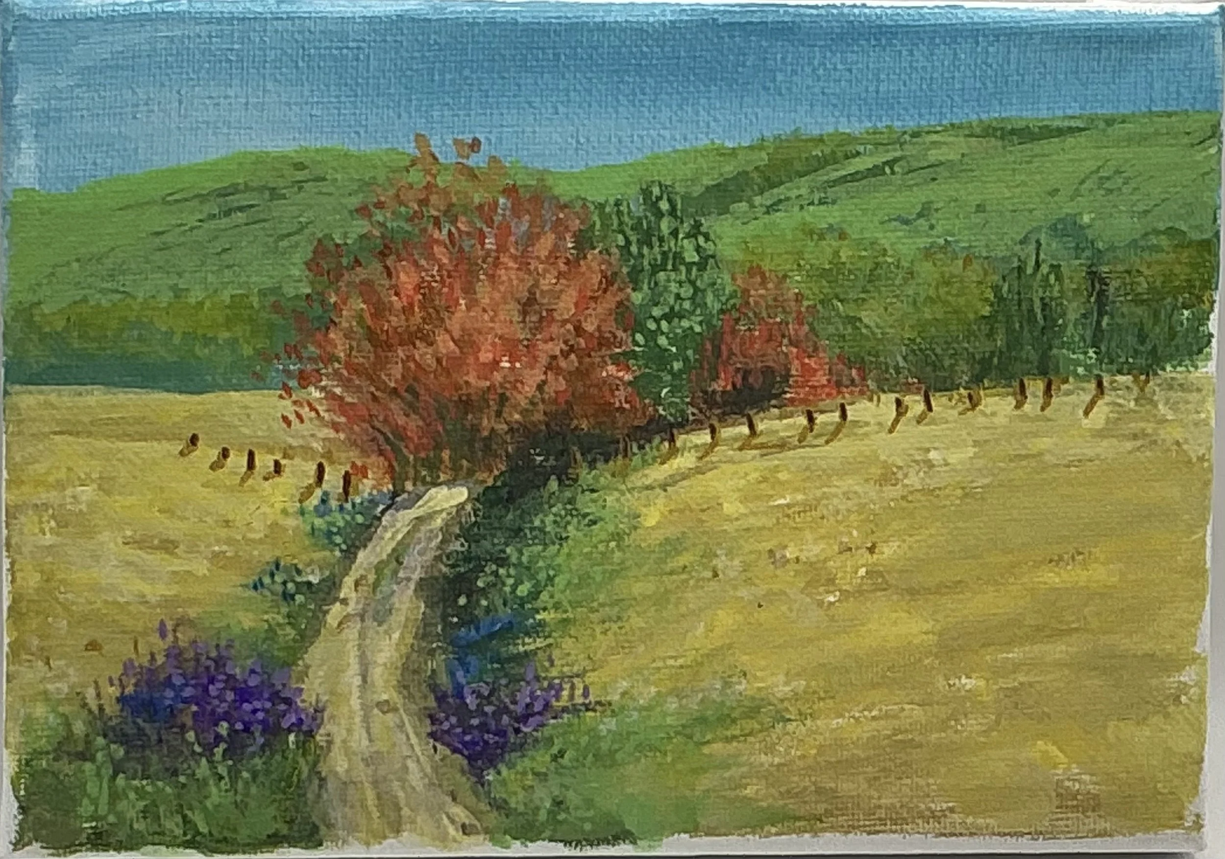 Miniature Landscape Acrylic Art