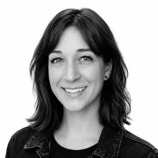 Black and white portrait of woman