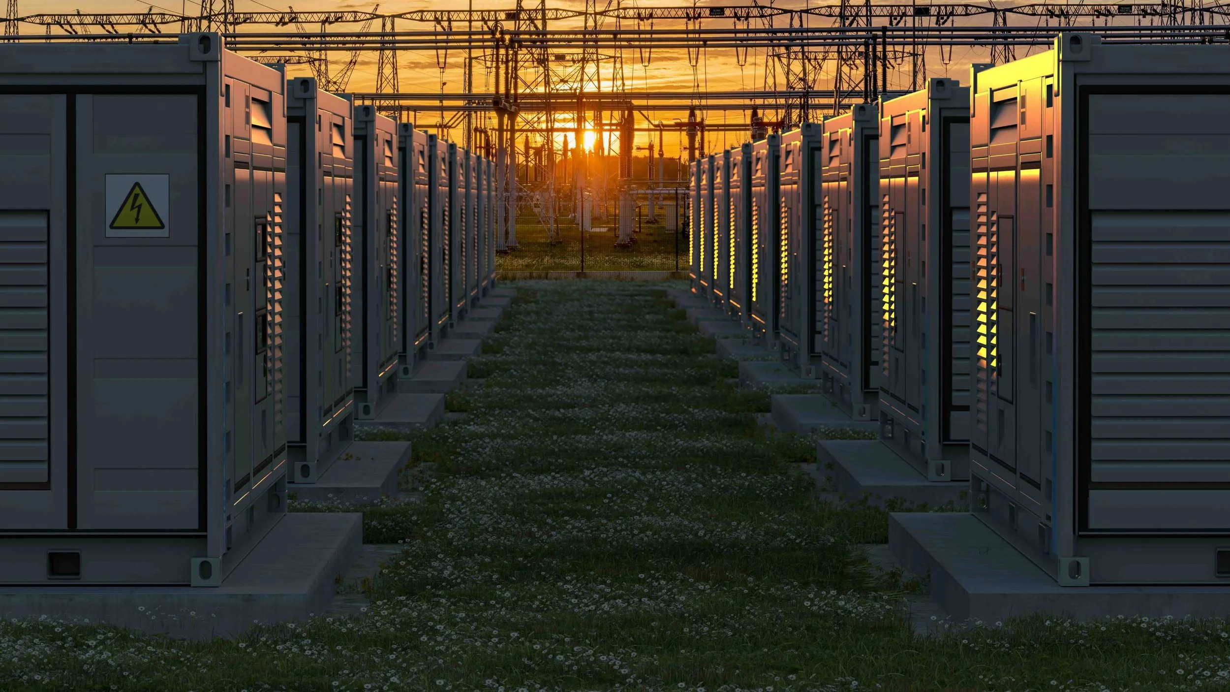 Battery storage onsite for utilities