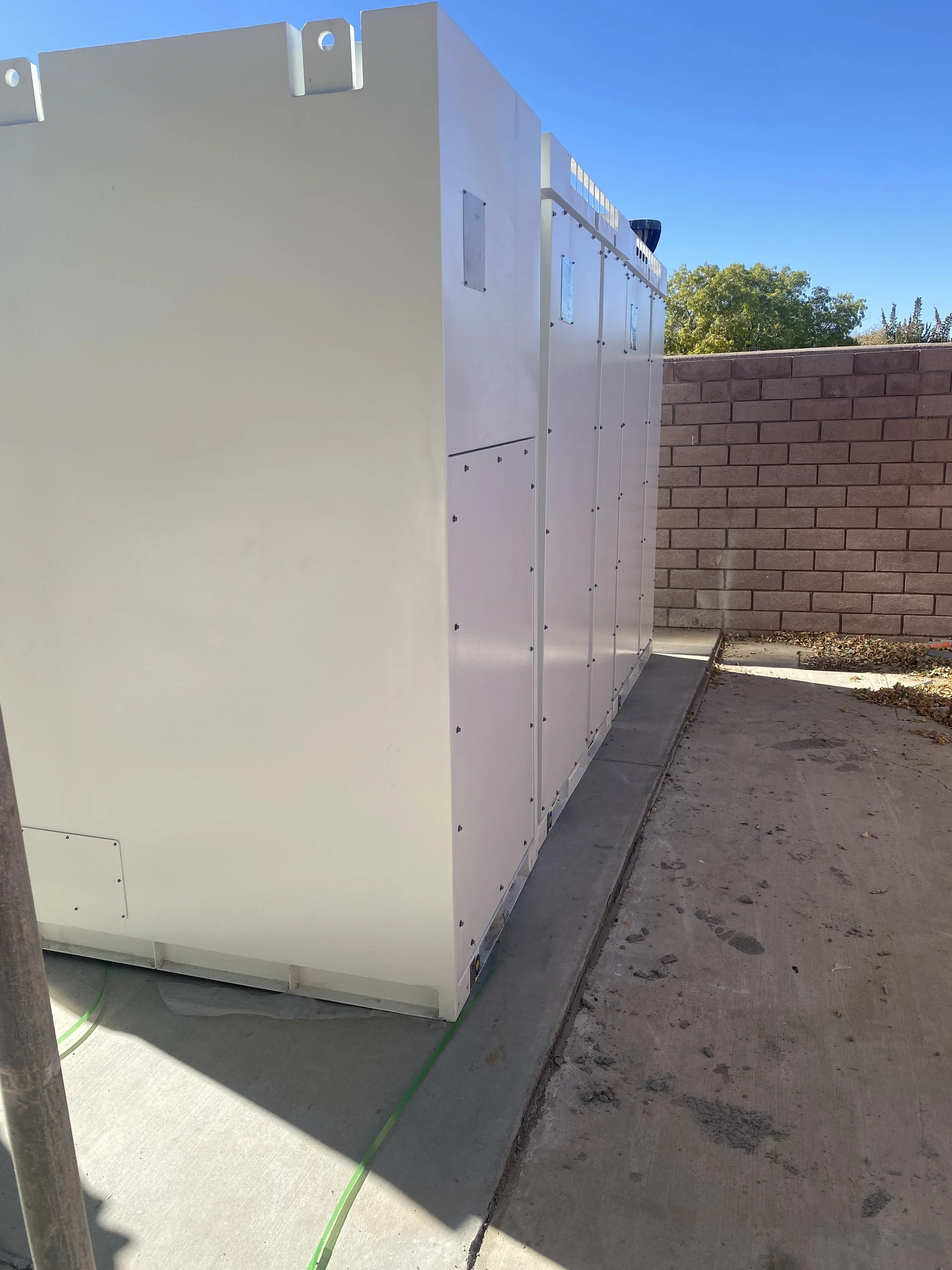 GridVest project for battery set up