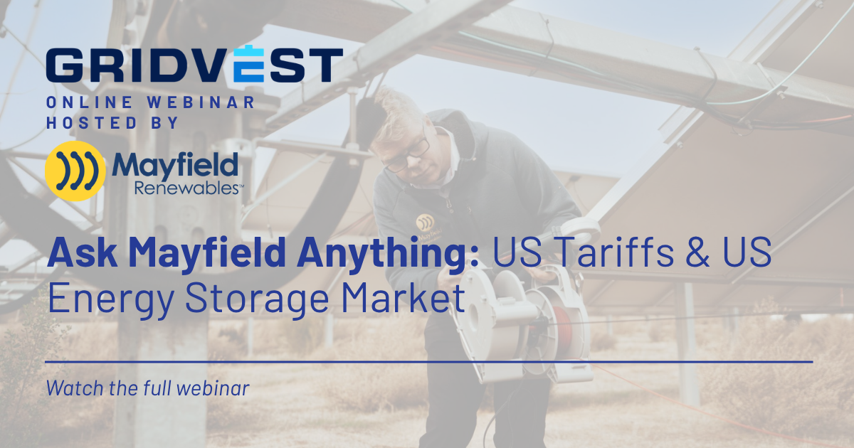 Ask Mayfield Anything Poster for GridVest