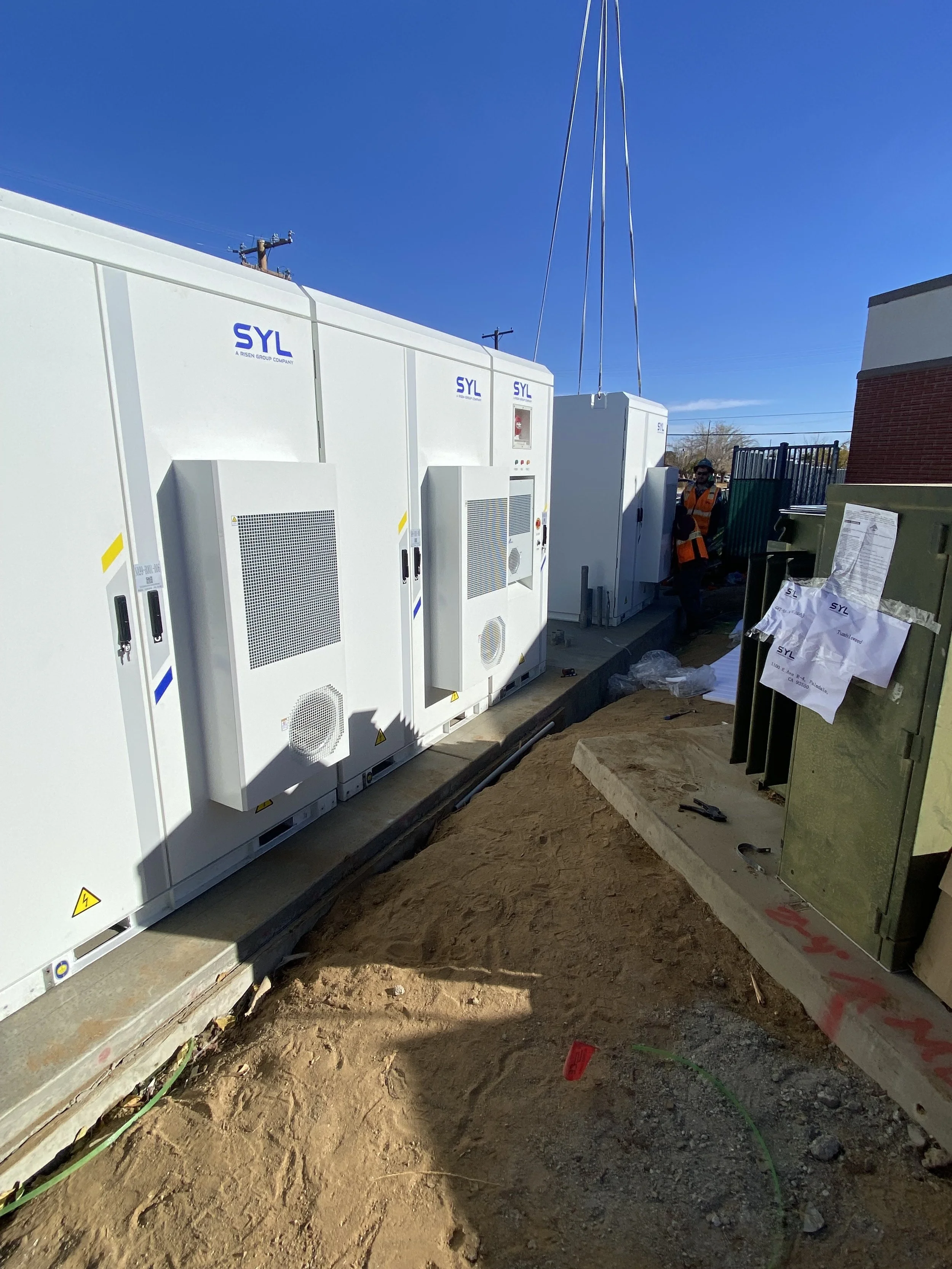 Energy storage set up by GridVest