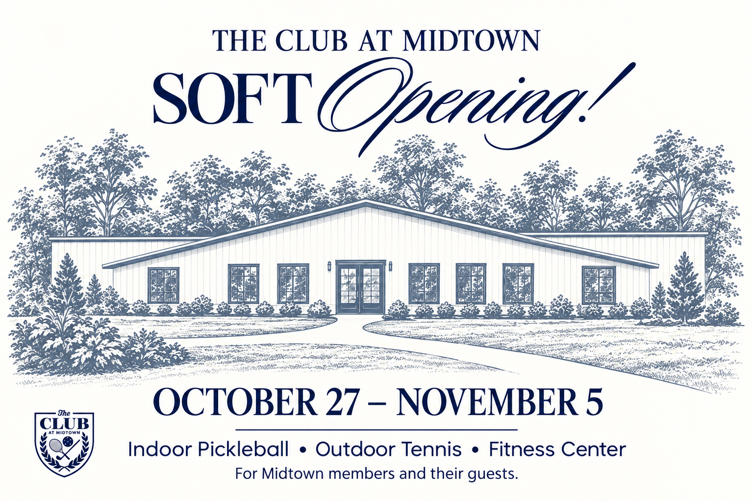The Club at Midtown Soft Opening