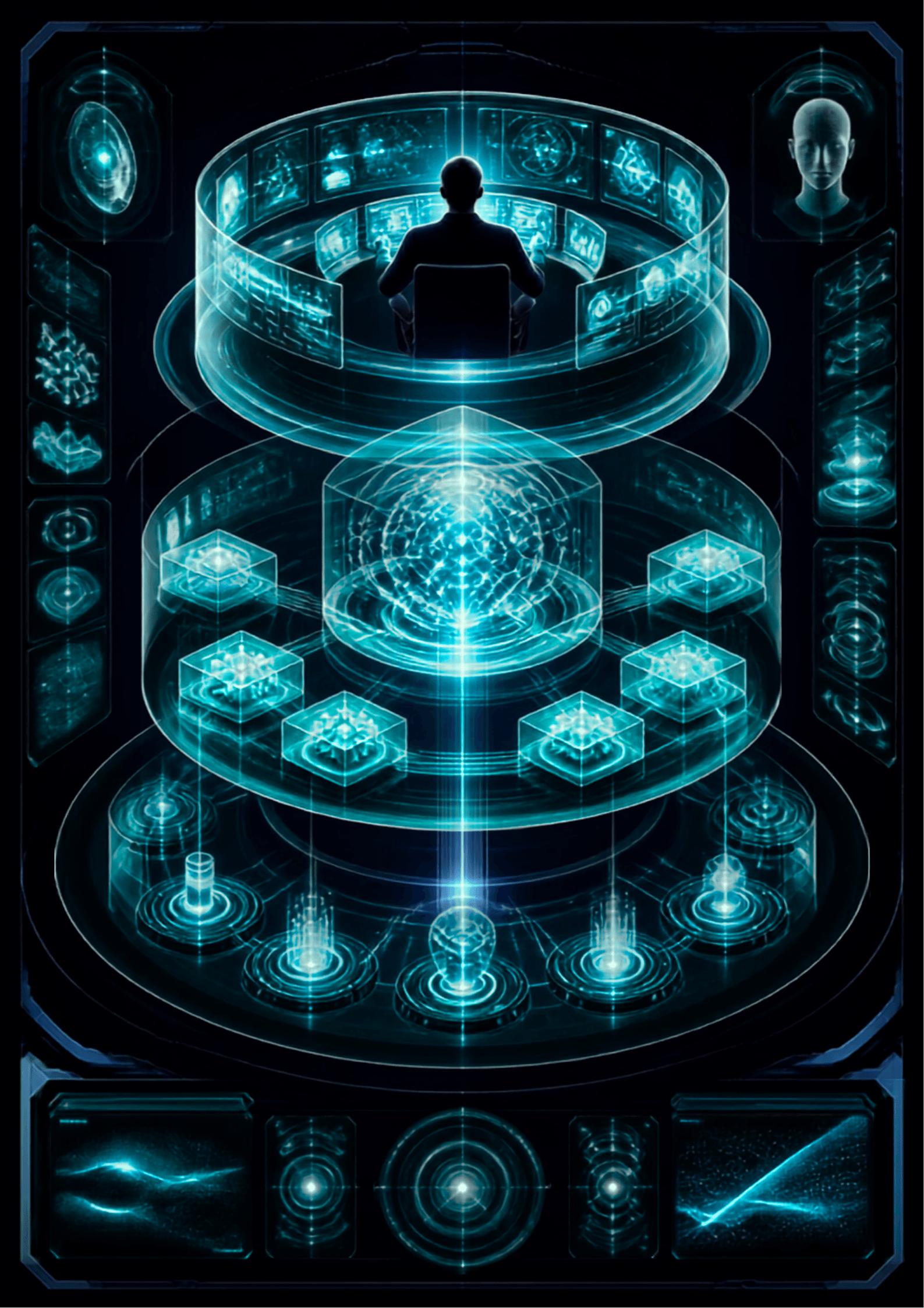 JEE Média 1 Glass Box approach combining human strategy with autonomous AI agent execution.