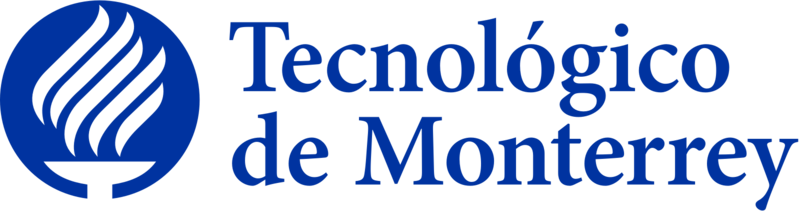 Logotipo del Tecnológico de Monterrey en azul y negro