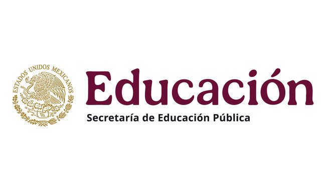 Logotipo con un escudo y textos que indican 'Estados Unidos Mexicanos' y 'Secretaría de Educación Pública'.